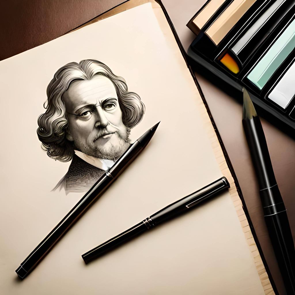 Sketchbook e instrumentos de dibujo